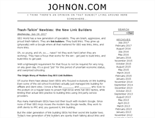 Tablet Screenshot of johnon.com